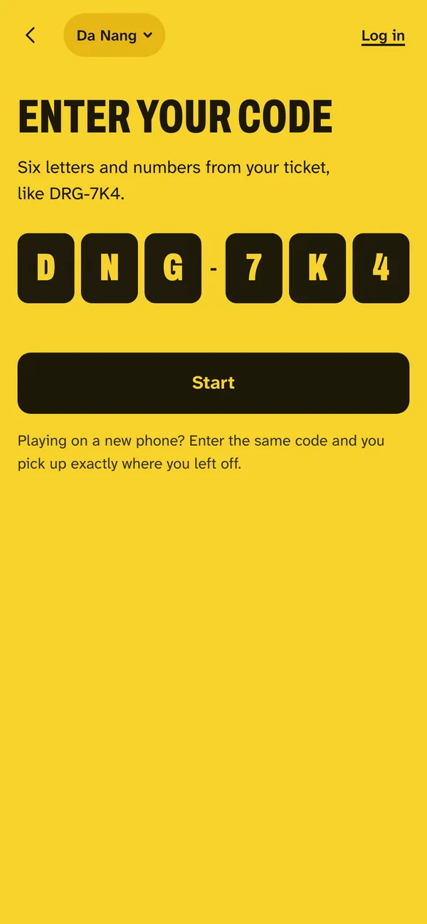 Enter your code.